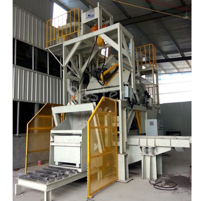Inclined drum shot blasting machine3