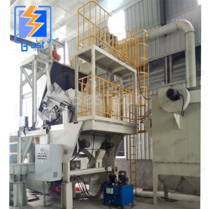 Inclined drum shot blasting machine5